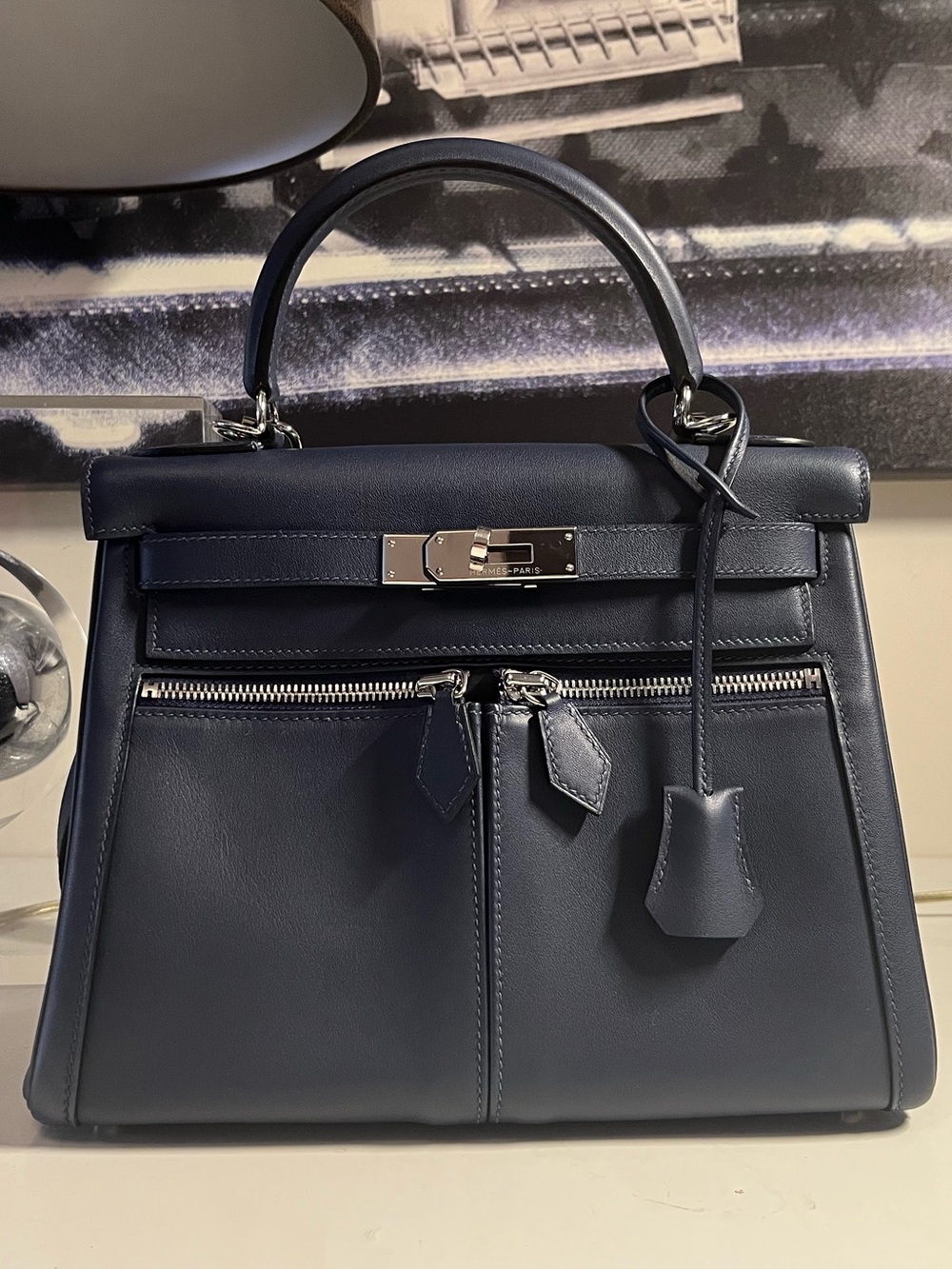 Wirkin Inspired Kelly Lakis 28 Leather Bag